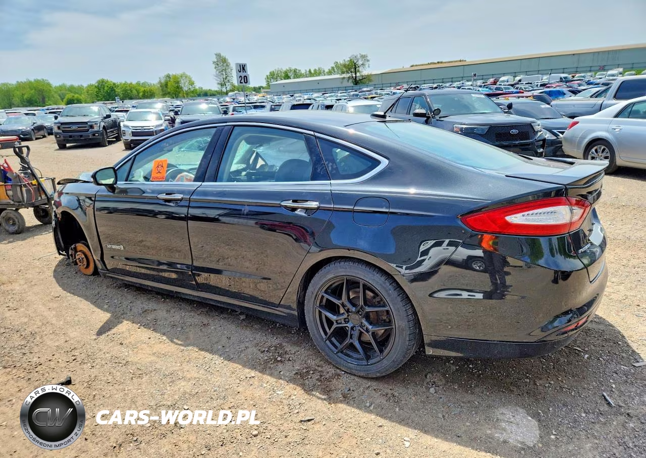2014 Ford Fusion Titanium Hev VIN:3FA6P0RU2ER128166 - 2