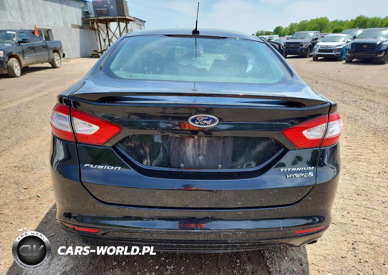 2014 Ford Fusion Titanium Hev VIN:3FA6P0RU2ER128166 - 6