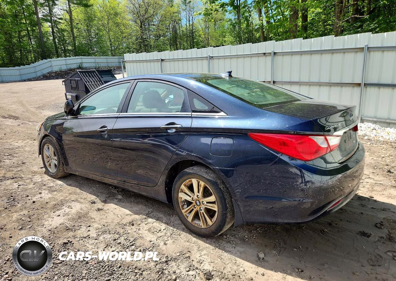2013 Hyundai Sonata Gls VIN:5NPEB4AC7DH780572 - 2