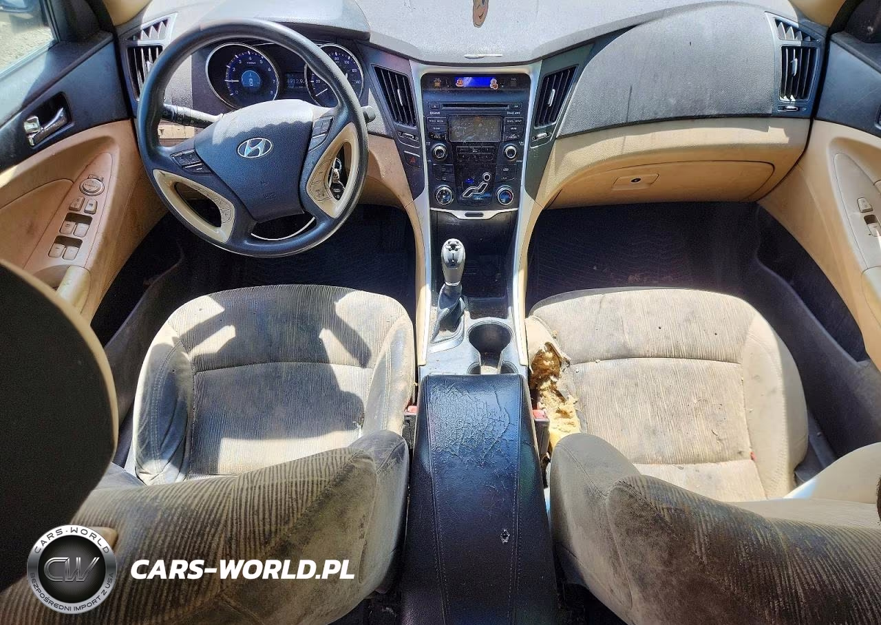 2013 Hyundai Sonata Gls VIN:5NPEB4AC7DH780572 - 8