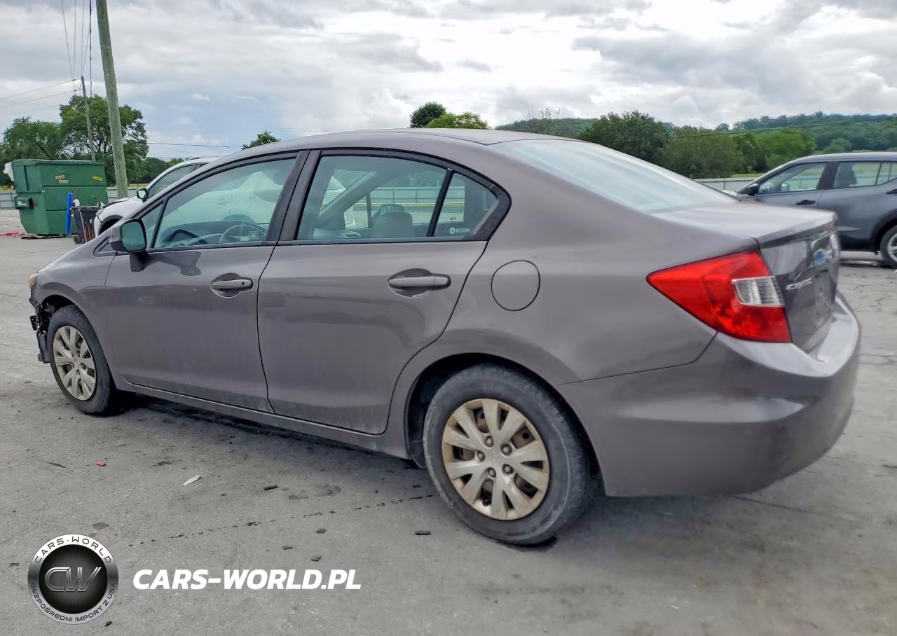 2012 Honda Civic Lx VIN:19XFB2F53CE099234 - 2