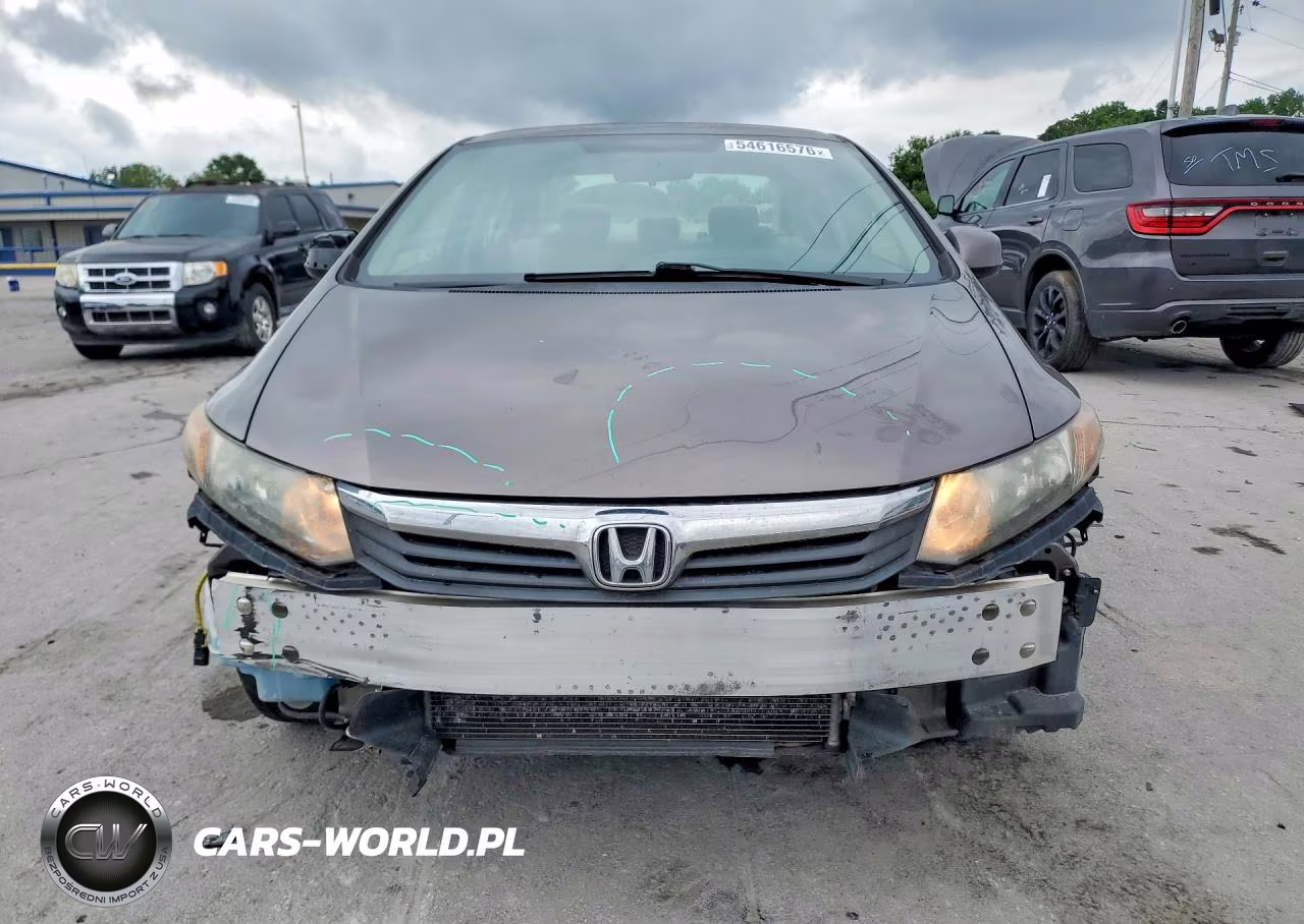 2012 Honda Civic Lx VIN:19XFB2F53CE099234 - 5