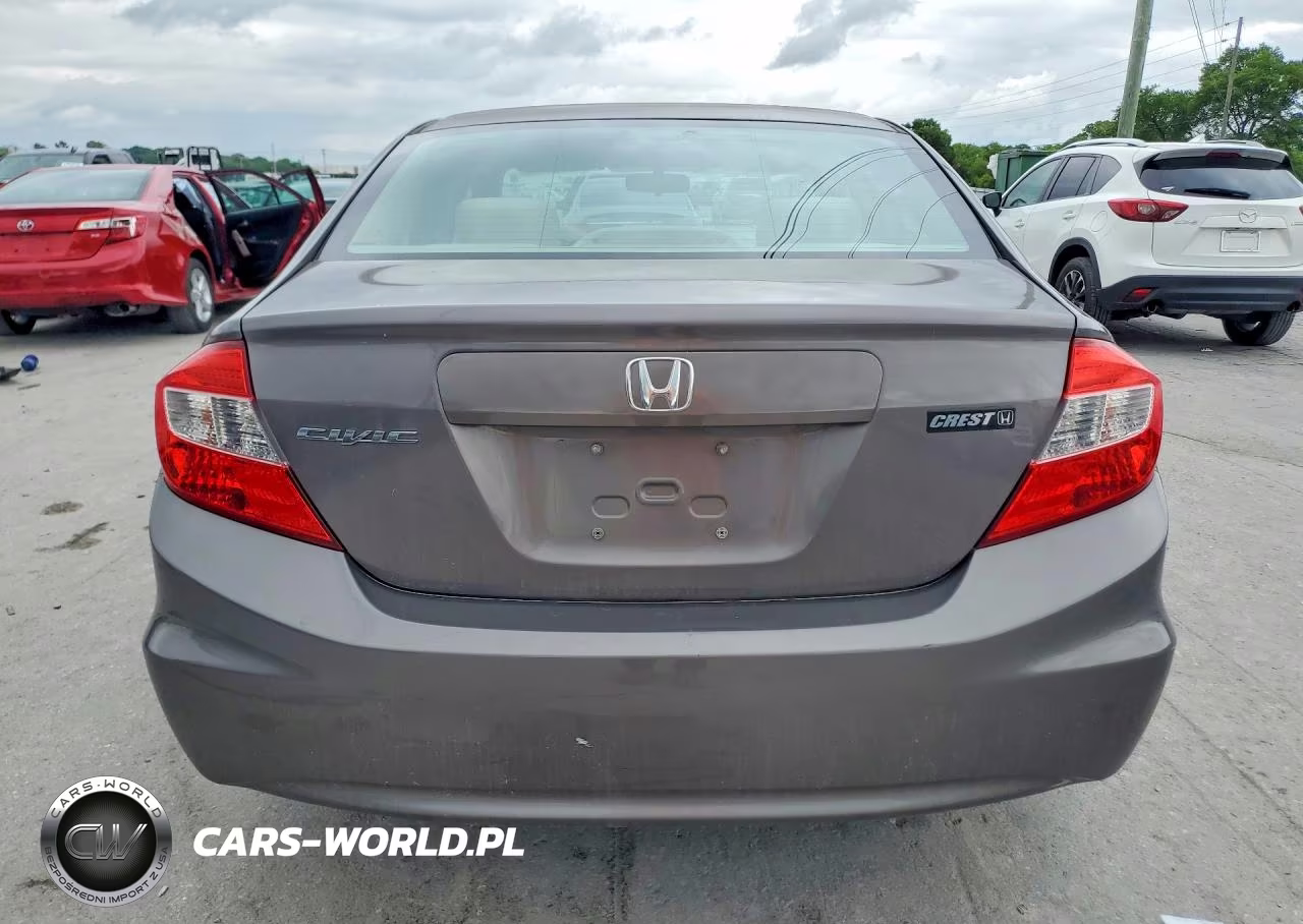 2012 Honda Civic Lx VIN:19XFB2F53CE099234 - 6
