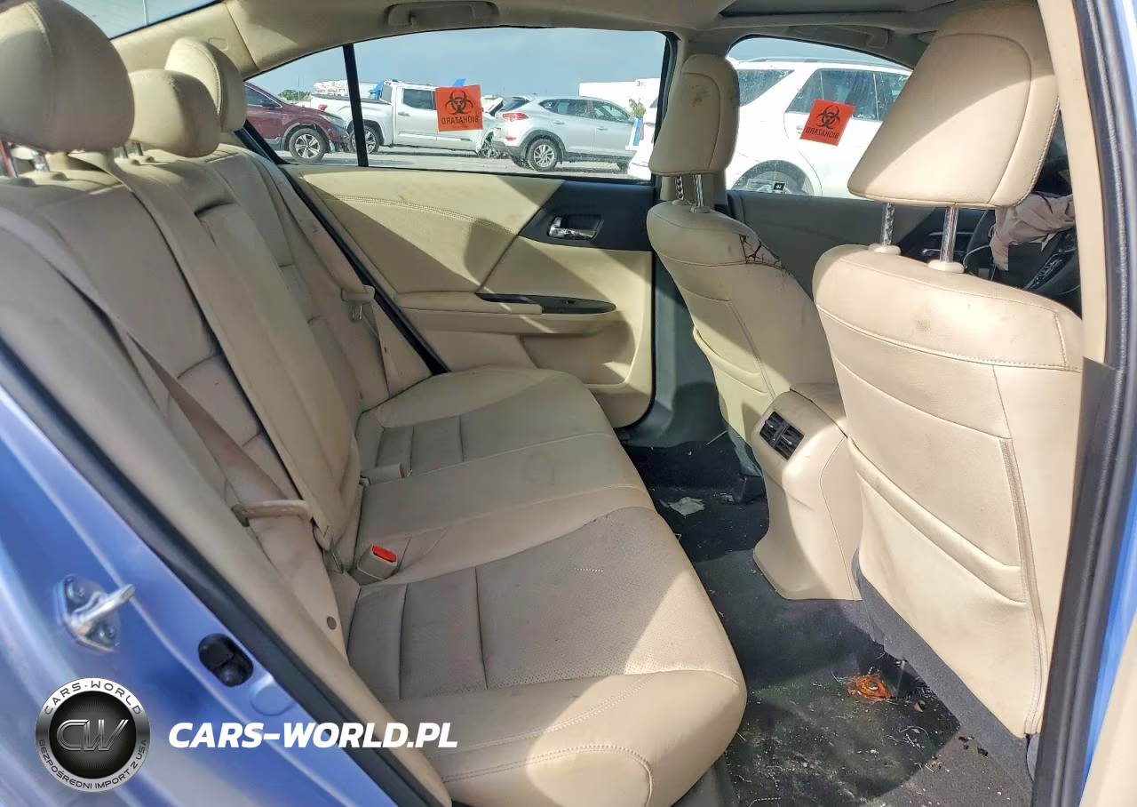 2017 Honda Accord Hybrid Exl VIN:JHMCR6F56HC007858 - 10