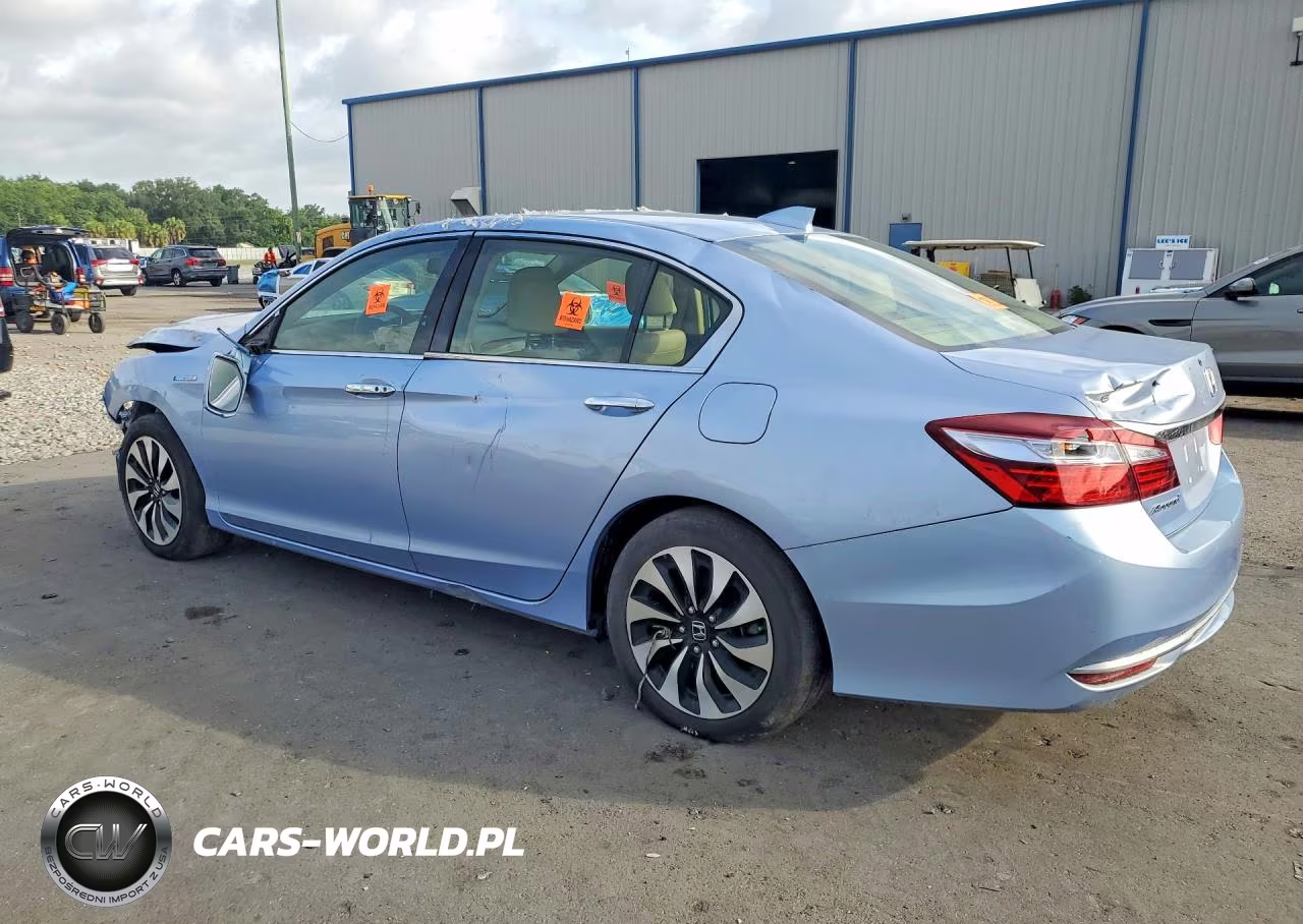 2017 Honda Accord Hybrid Exl VIN:JHMCR6F56HC007858 - 2