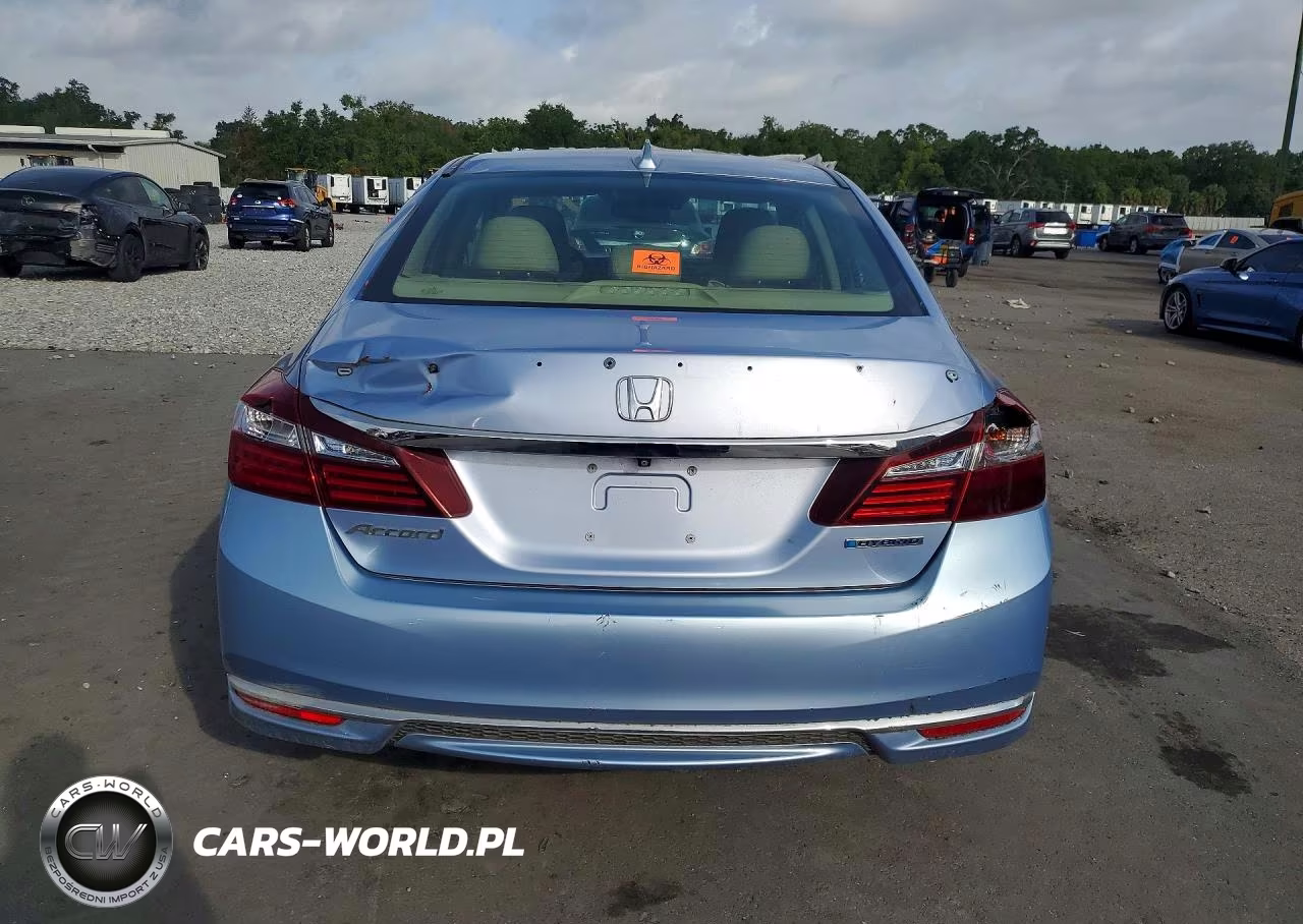 2017 Honda Accord Hybrid Exl VIN:JHMCR6F56HC007858 - 6