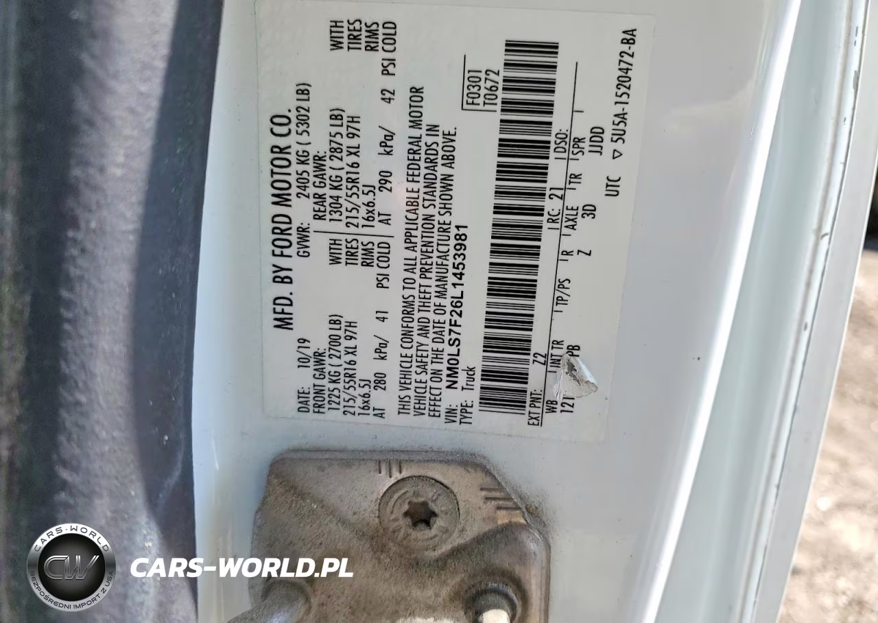 2020 Ford Transit Connect Xlt VIN:NM0LS7F26L1453981 - 13