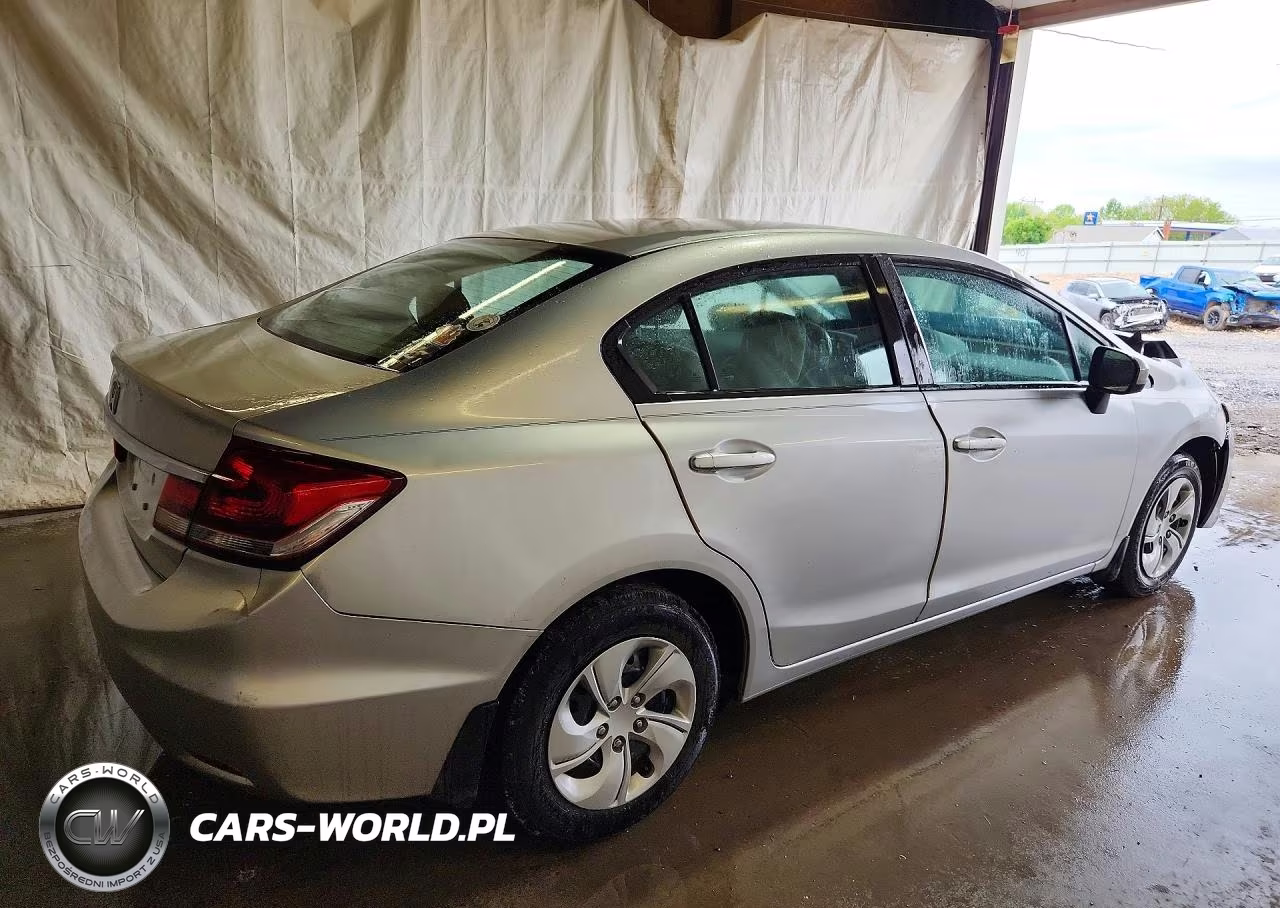 2014 Honda Civic Lx VIN:2HGFB2F5XEH506300 - 3