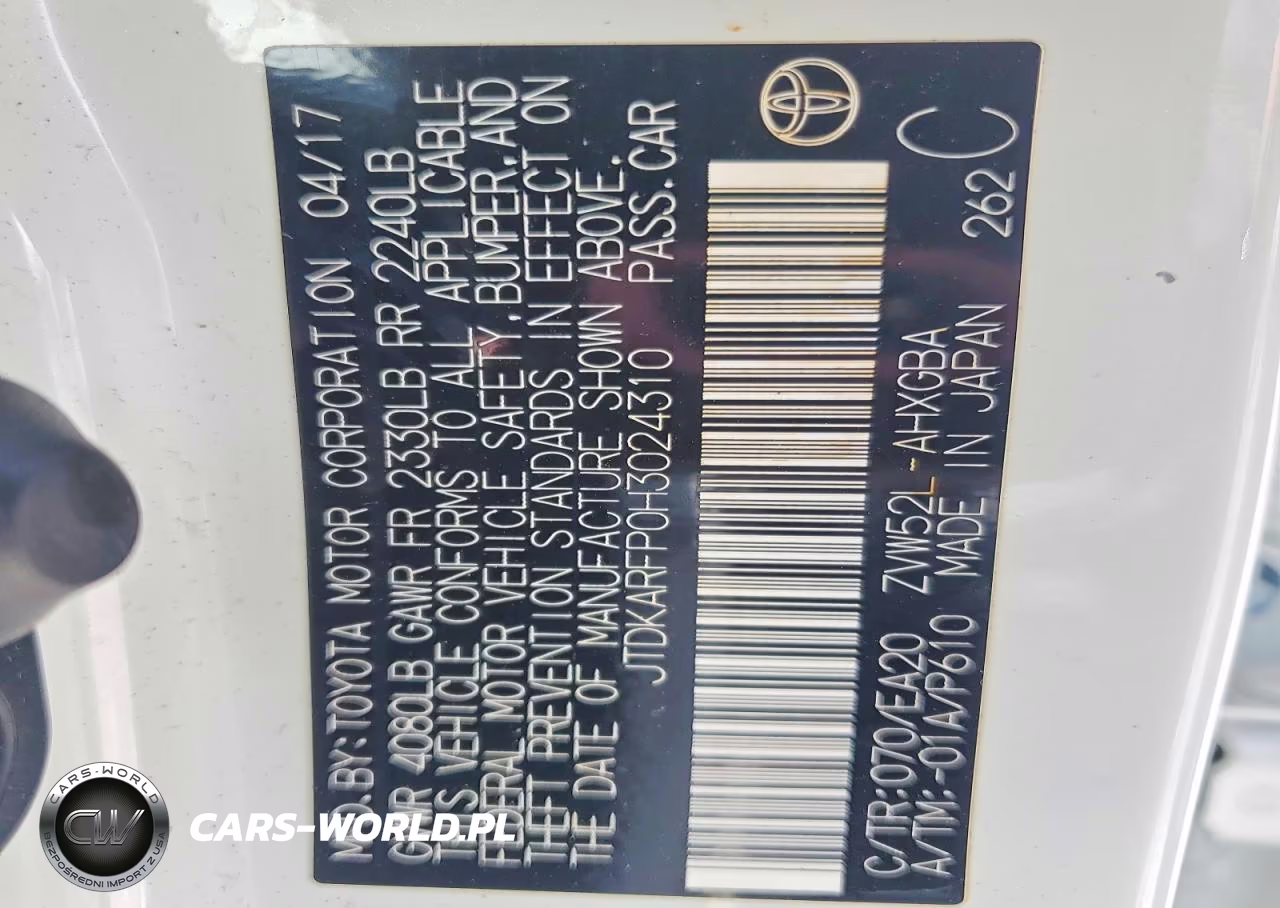 2017 Toyota Prius Prime Advanced VIN:JTDKARFP0H3024310 - 12