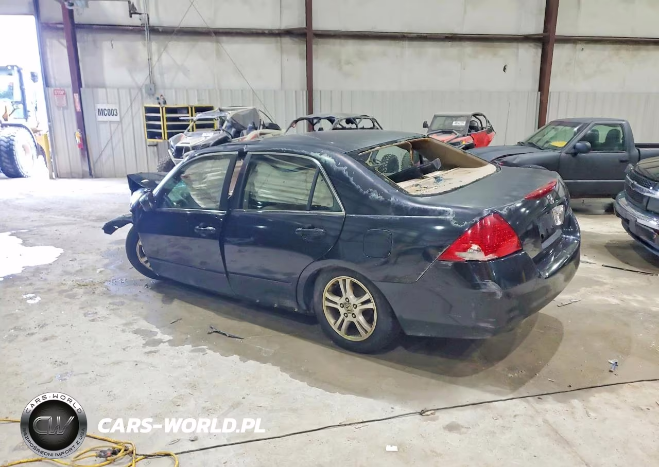 2007 Honda Accord Ex VIN:1HGCM567X7A220013 - 2