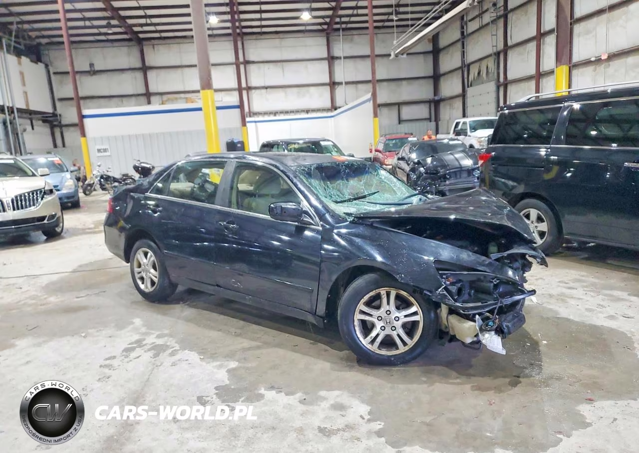 2007 Honda Accord Ex VIN:1HGCM567X7A220013 - 4