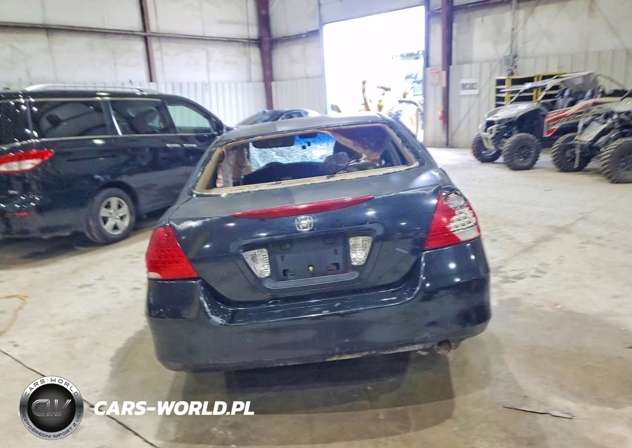2007 Honda Accord Ex VIN:1HGCM567X7A220013 - 6