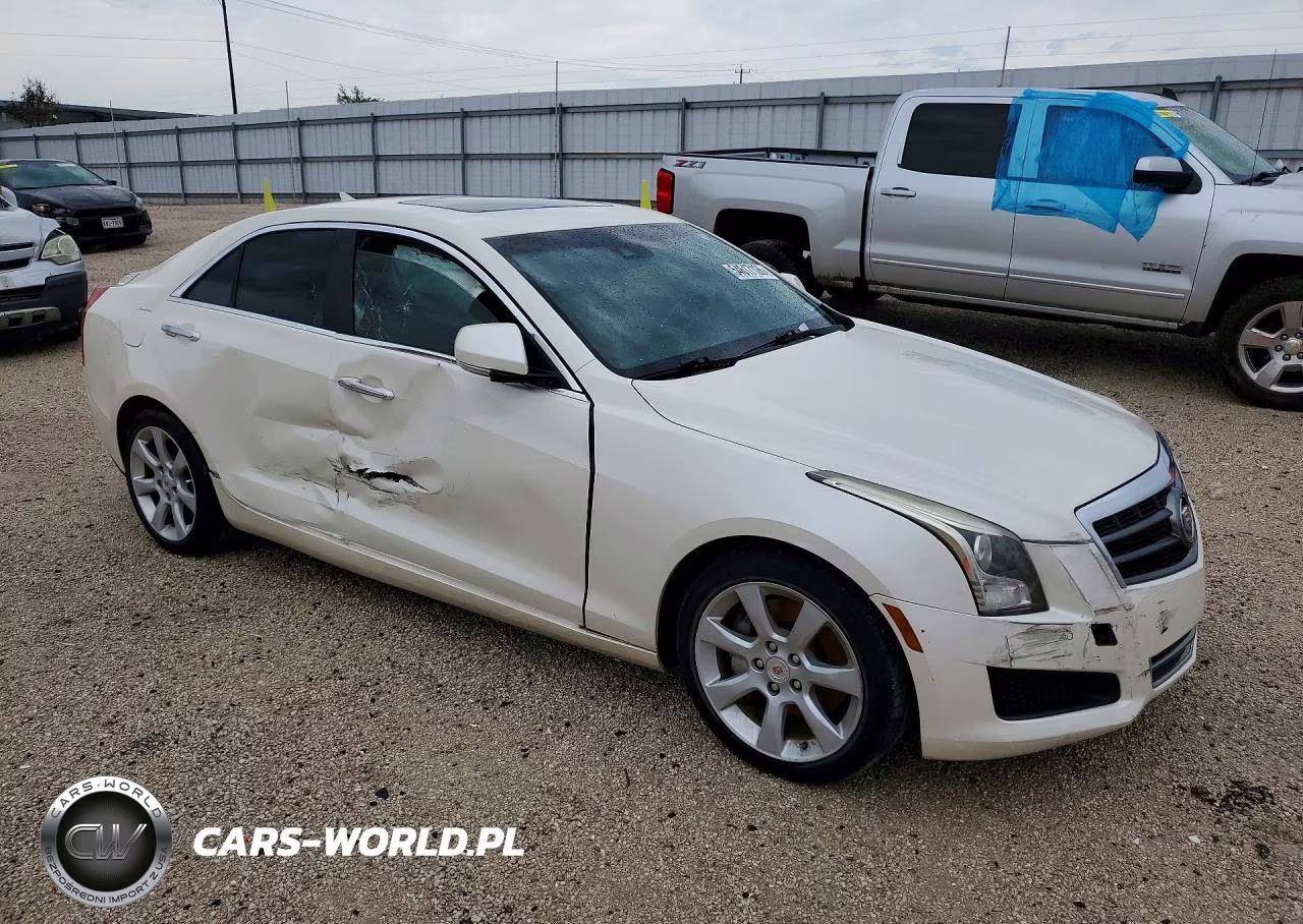 2013 Cadillac Ats Luxury VIN:1G6AH5S32D0119615 - 4