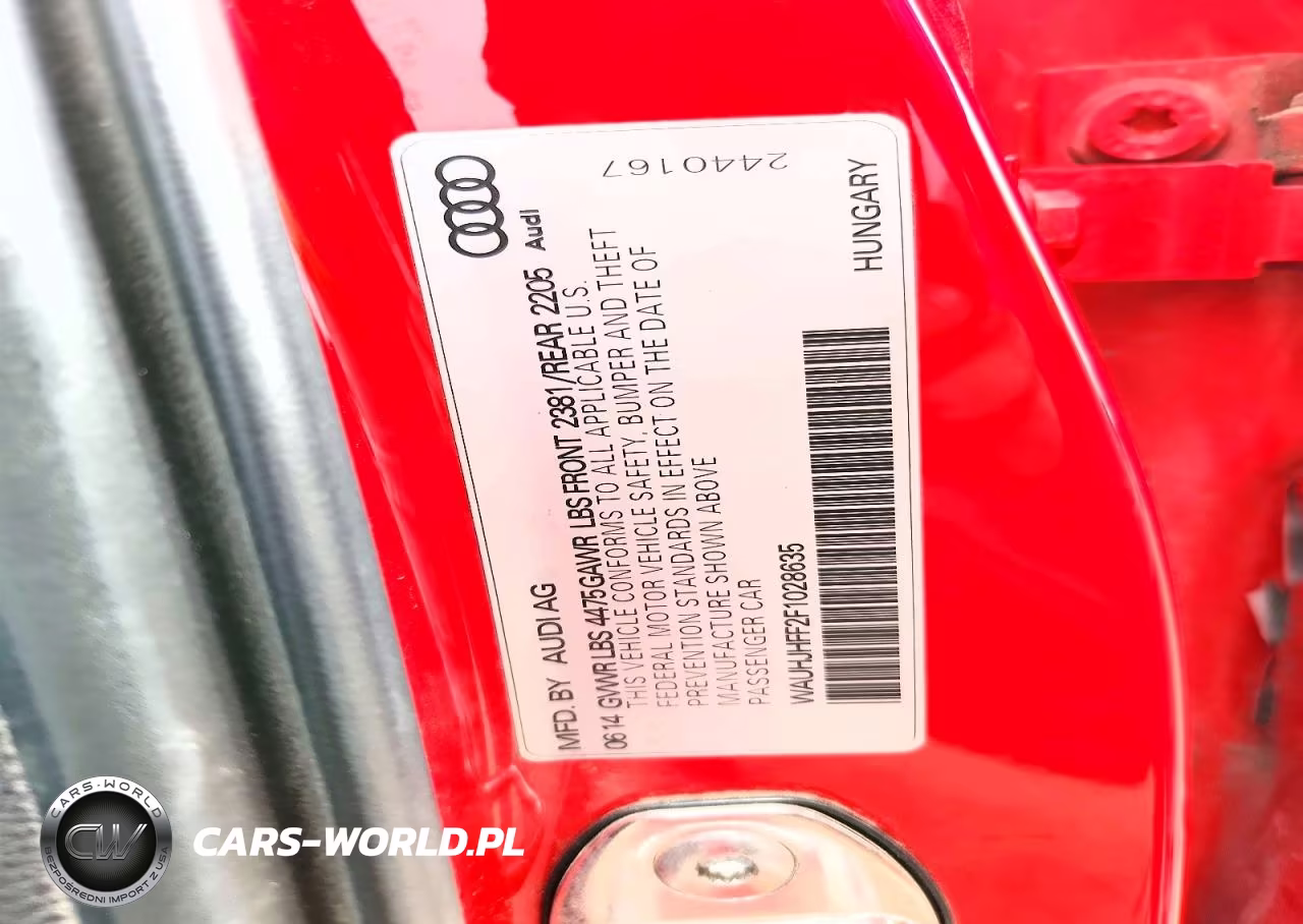 2015 Audi A3 Prestige S-Line VIN:WAUHJHFF2F1028635 - 12