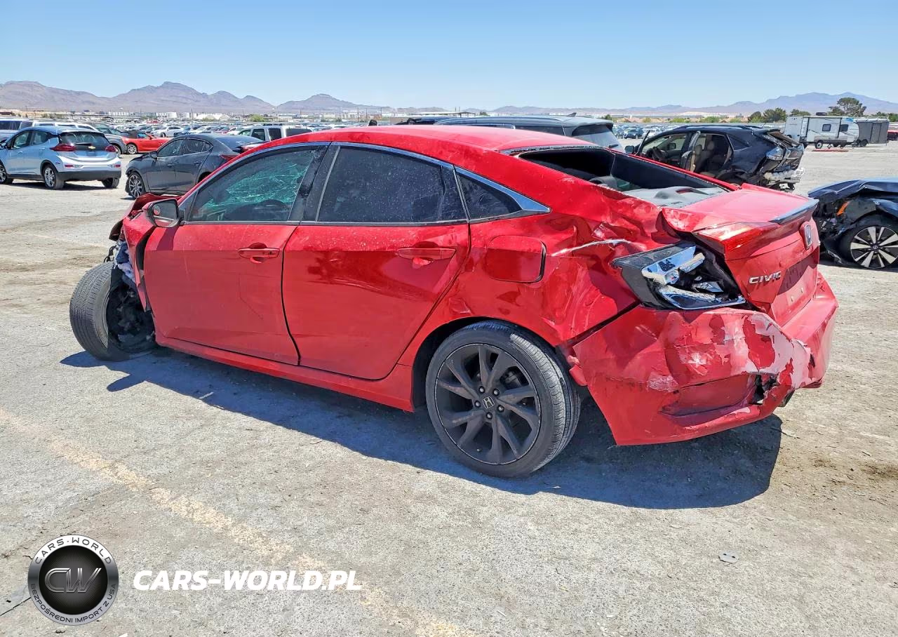 2020 Honda Civic Sport VIN:2HGFC2F81LH556734 - 2
