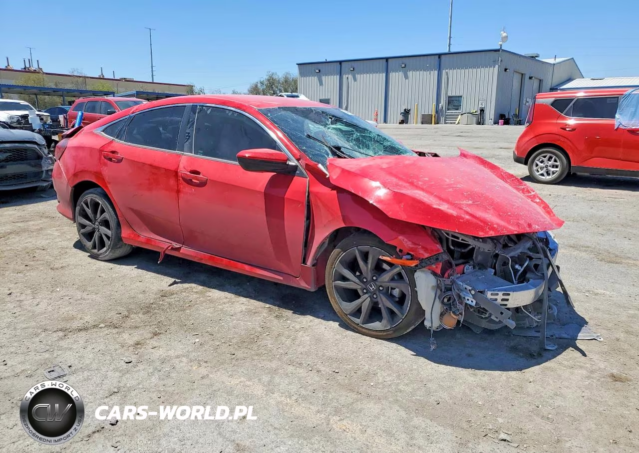 2020 Honda Civic Sport VIN:2HGFC2F81LH556734 - 4