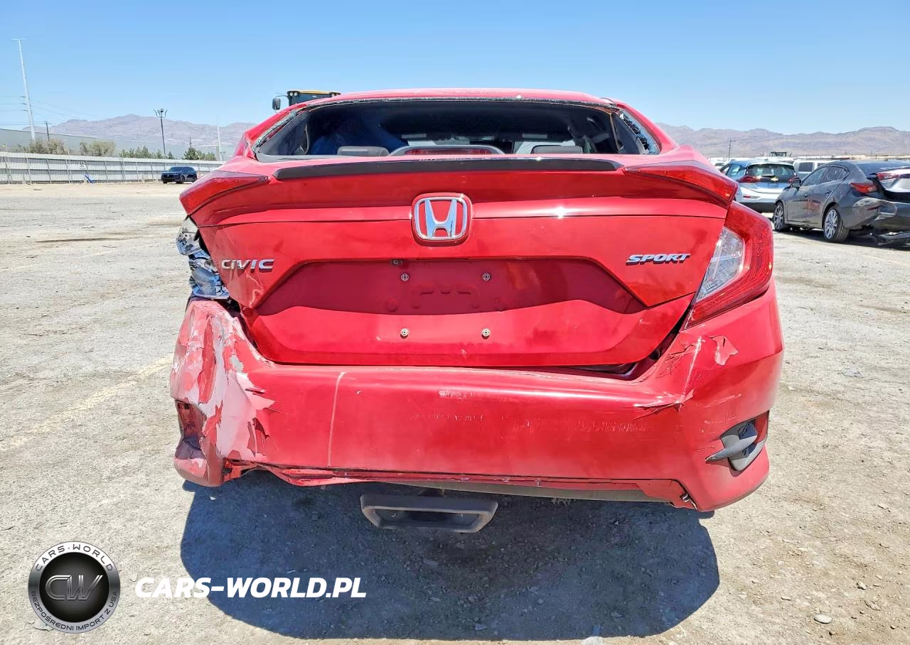 2020 Honda Civic Sport VIN:2HGFC2F81LH556734 - 6
