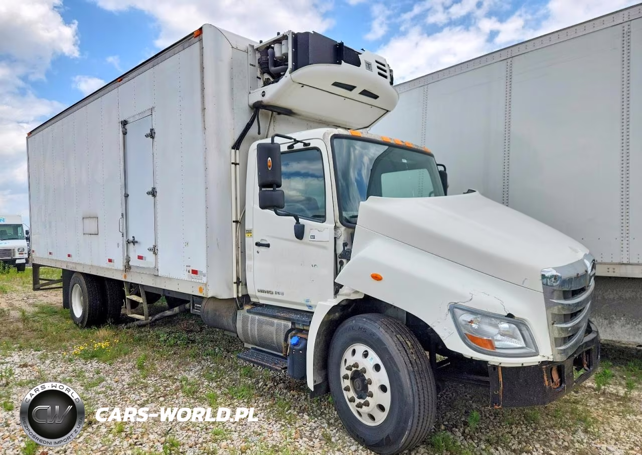 2011 Hino 338 Refrigerated Box Truck