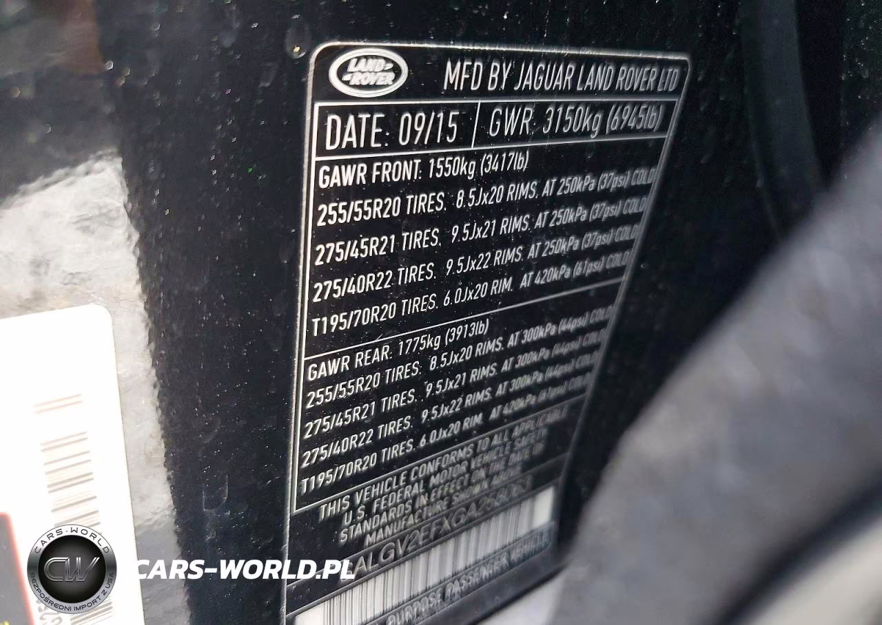2016 Land Rover Range Rover Autobiography VIN:SALGV2EFXGA258063 - 13