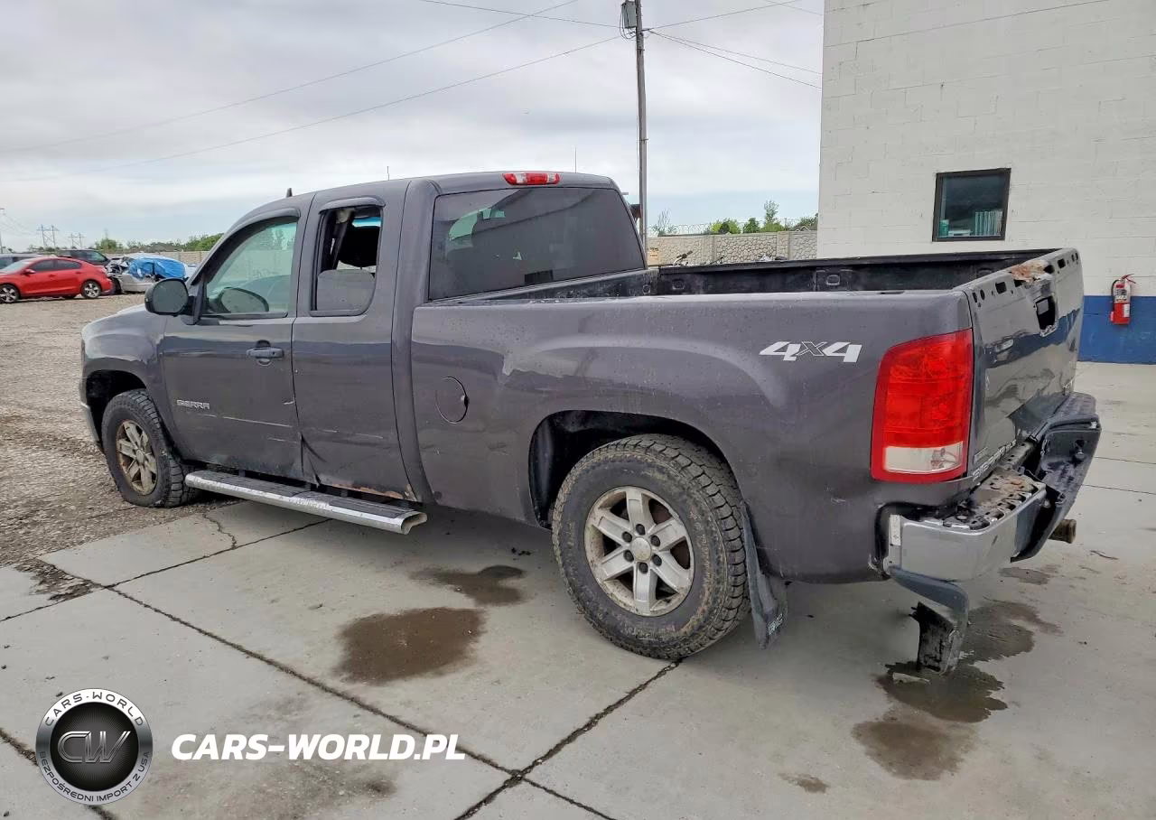 2010 GMC Sierra K1500 Sle VIN:1GTSKVE33AZ129866 - 2