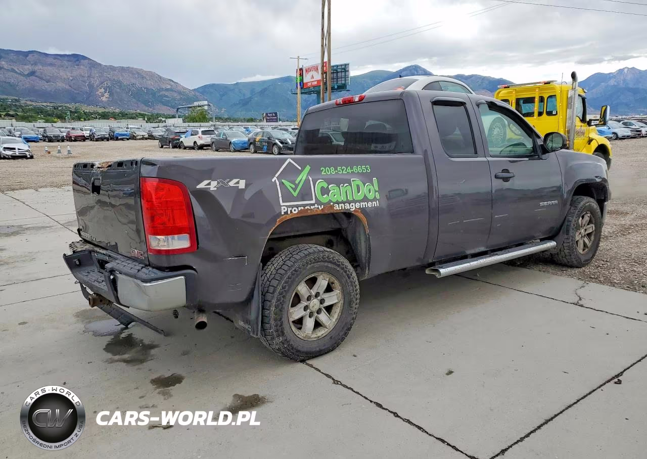 2010 GMC Sierra K1500 Sle VIN:1GTSKVE33AZ129866 - 3
