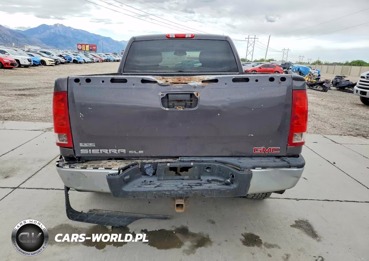 2010 GMC Sierra K1500 Sle VIN:1GTSKVE33AZ129866 - 6