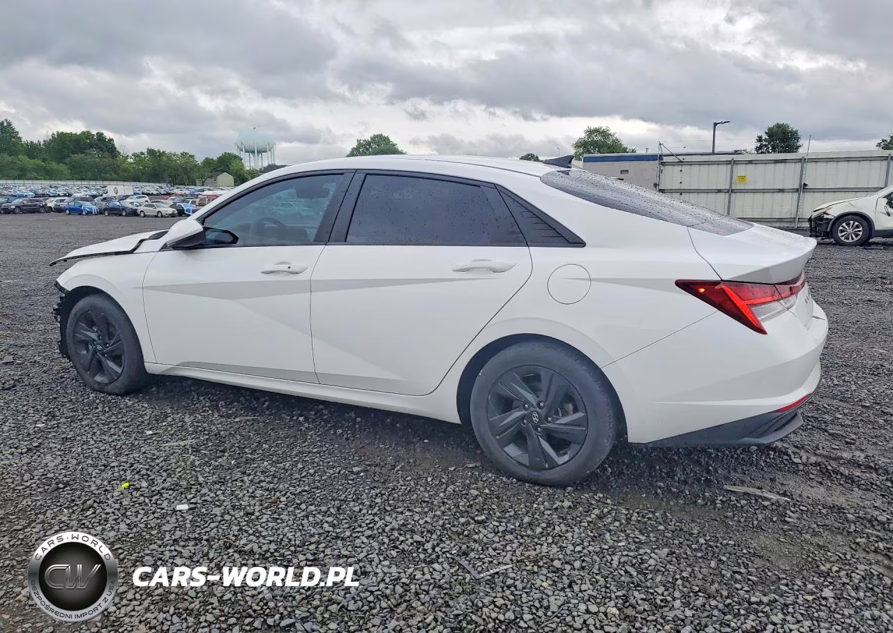 2023 Hyundai Elantra Blue VIN:KMHLM4AJ5PU055168 - 2