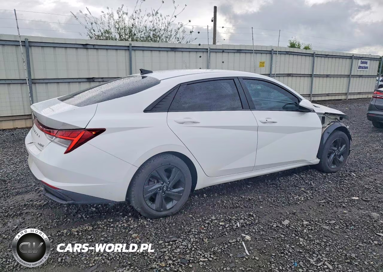 2023 Hyundai Elantra Blue VIN:KMHLM4AJ5PU055168 - 3