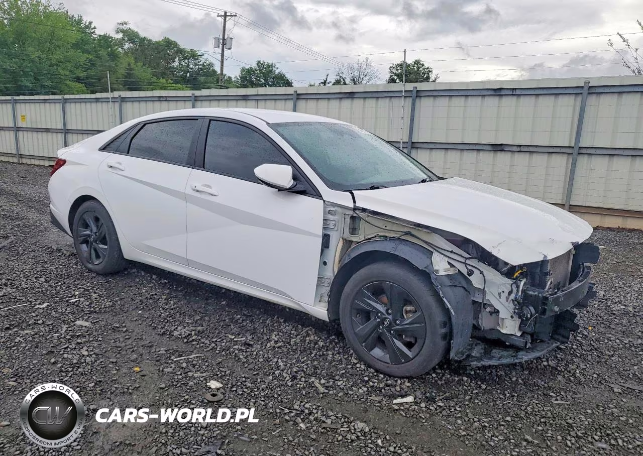 2023 Hyundai Elantra Blue VIN:KMHLM4AJ5PU055168 - 4