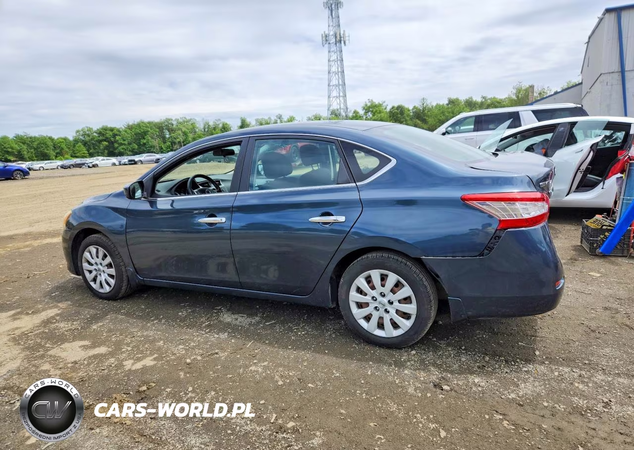 2014 Nissan Sentra Sv VIN:3N1AB7AP8EL623639 - 2