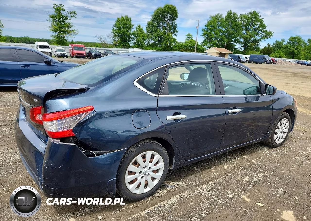 2014 Nissan Sentra Sv VIN:3N1AB7AP8EL623639 - 3
