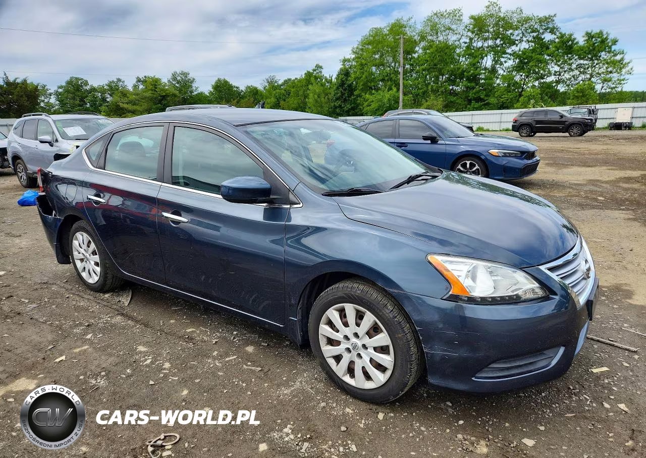 2014 Nissan Sentra Sv VIN:3N1AB7AP8EL623639 - 4