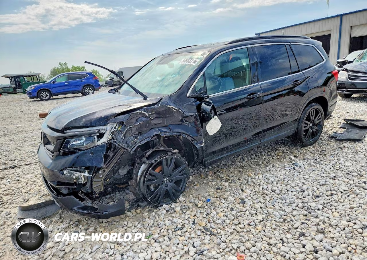 2022 Honda Pilot Se VIN:5FNYF6H27NB042135 - 1