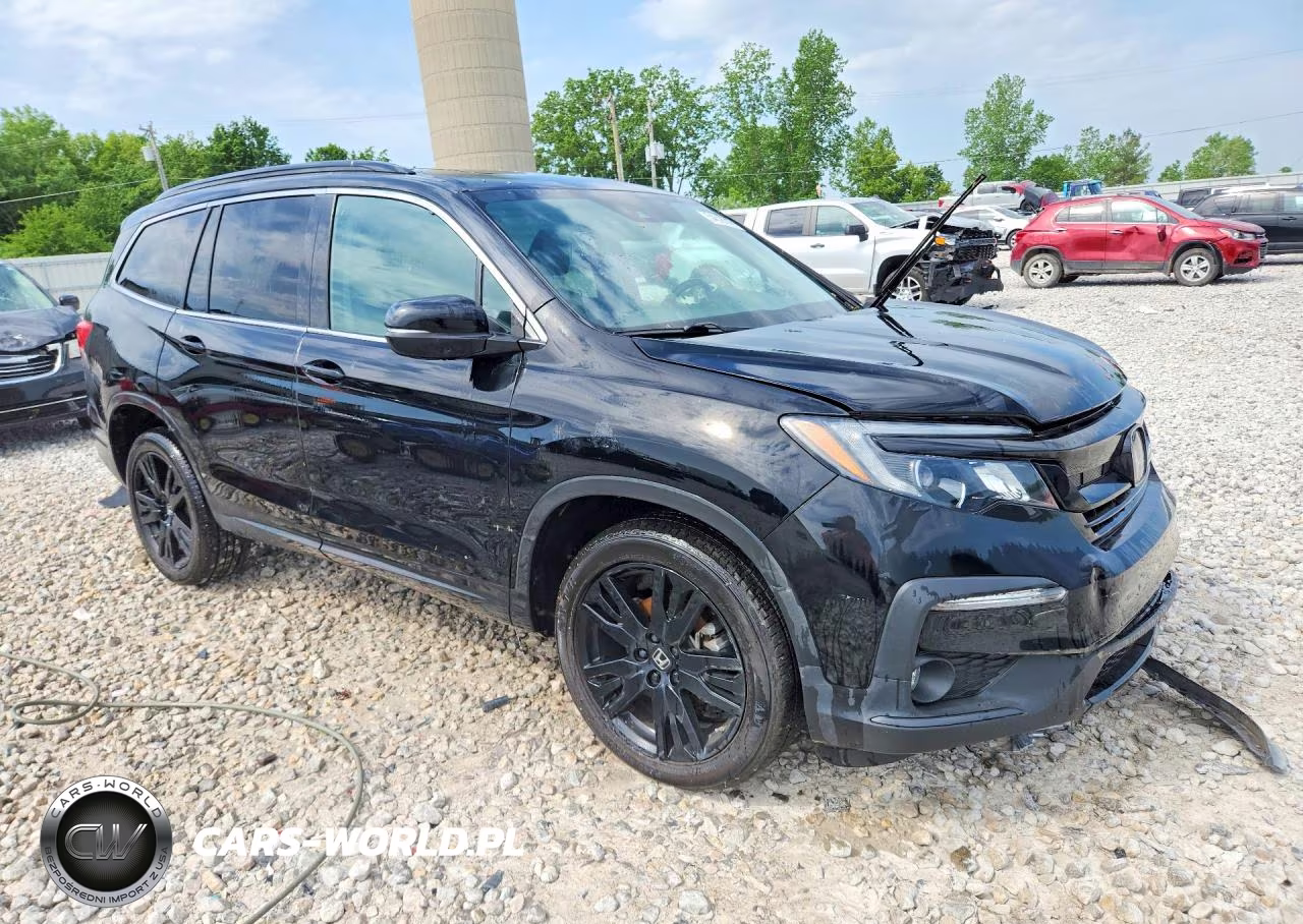 2022 Honda Pilot Se VIN:5FNYF6H27NB042135 - 4
