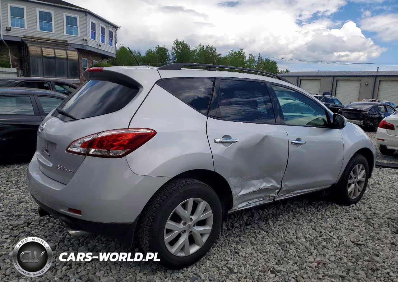 2014 Nissan Murano S VIN:JN8AZ1MW0EW516401 - 3