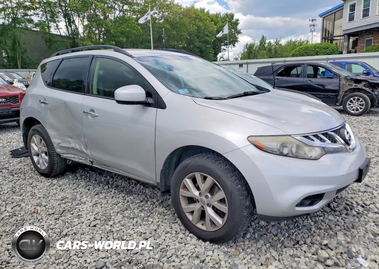 2014 Nissan Murano S VIN:JN8AZ1MW0EW516401 - 4