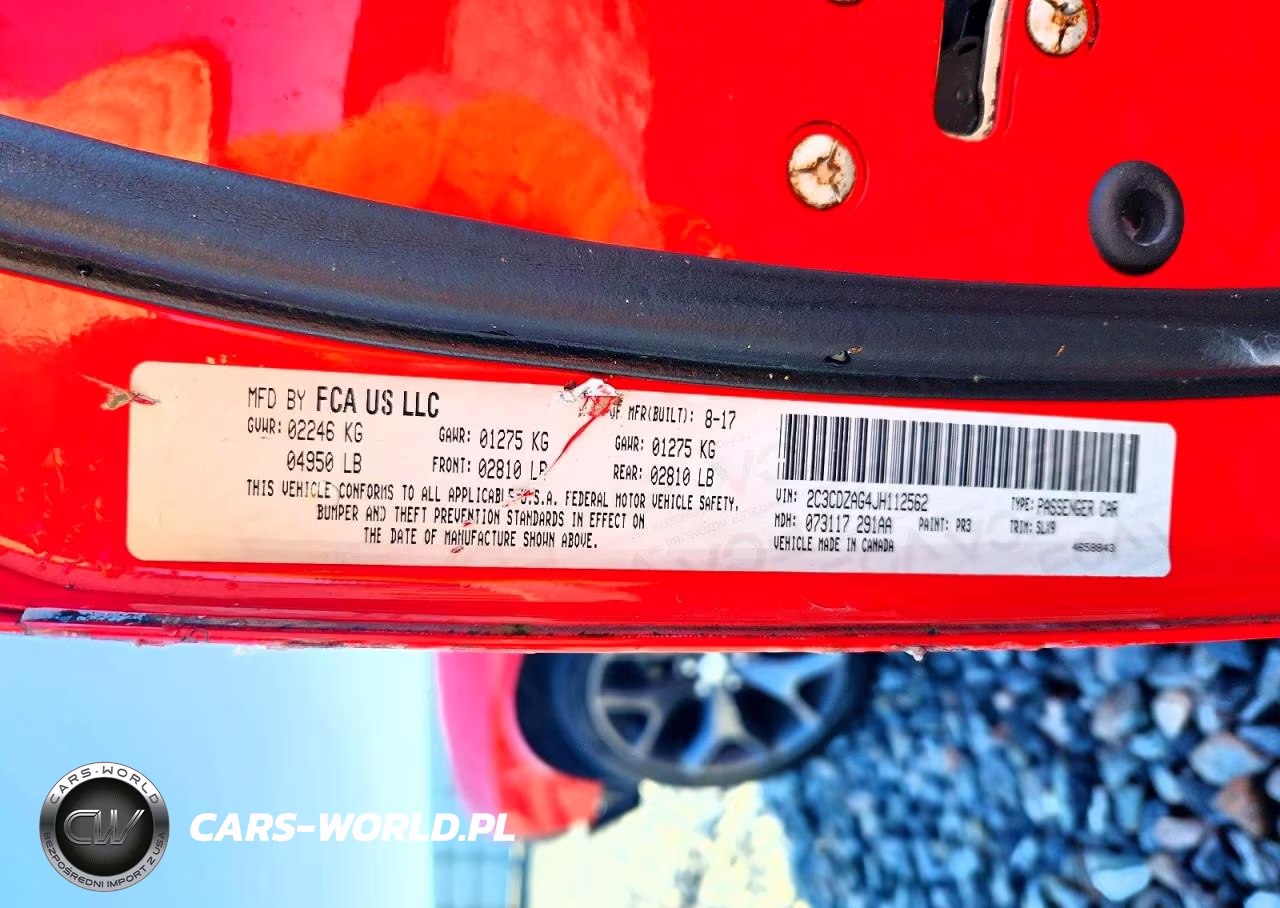 2018 Dodge Challenger Sxt VIN:2C3CDZAG4JH112562 - 13