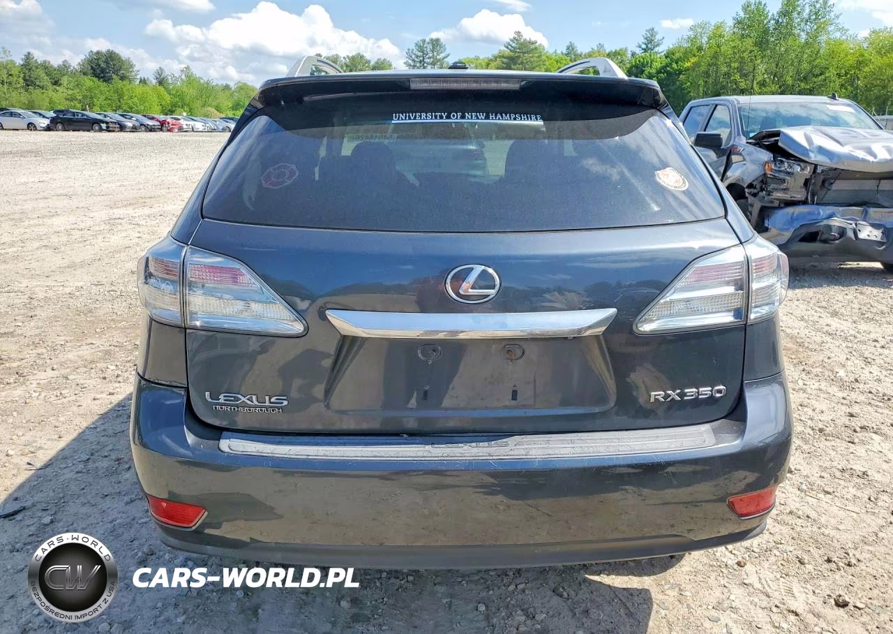 2010 Lexus Rx 350 VIN:2T2BK1BA2AC076174 - 6