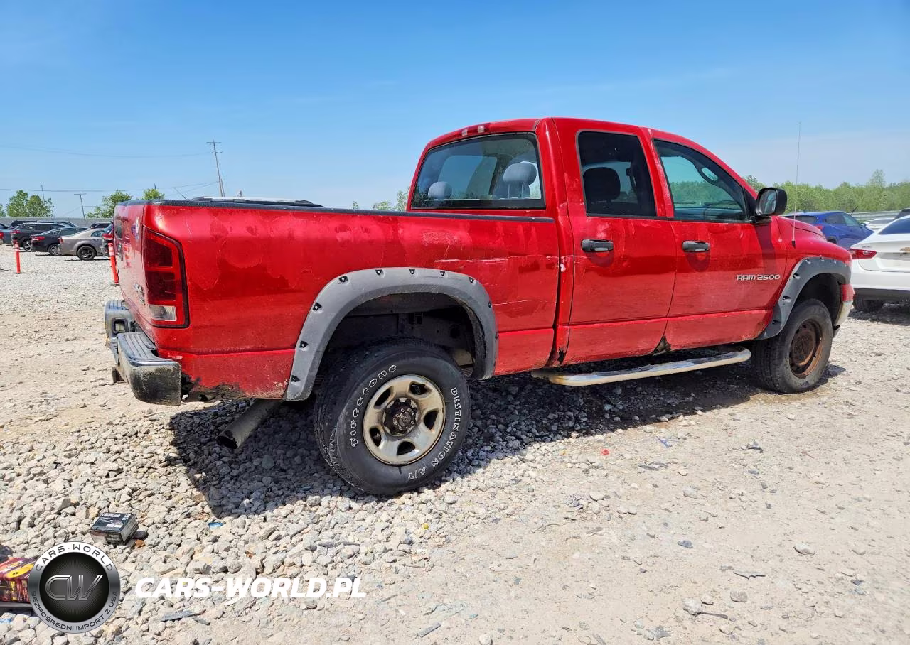2005 Dodge Ram 2500 St VIN:3D7KS28C85G857642 - 3