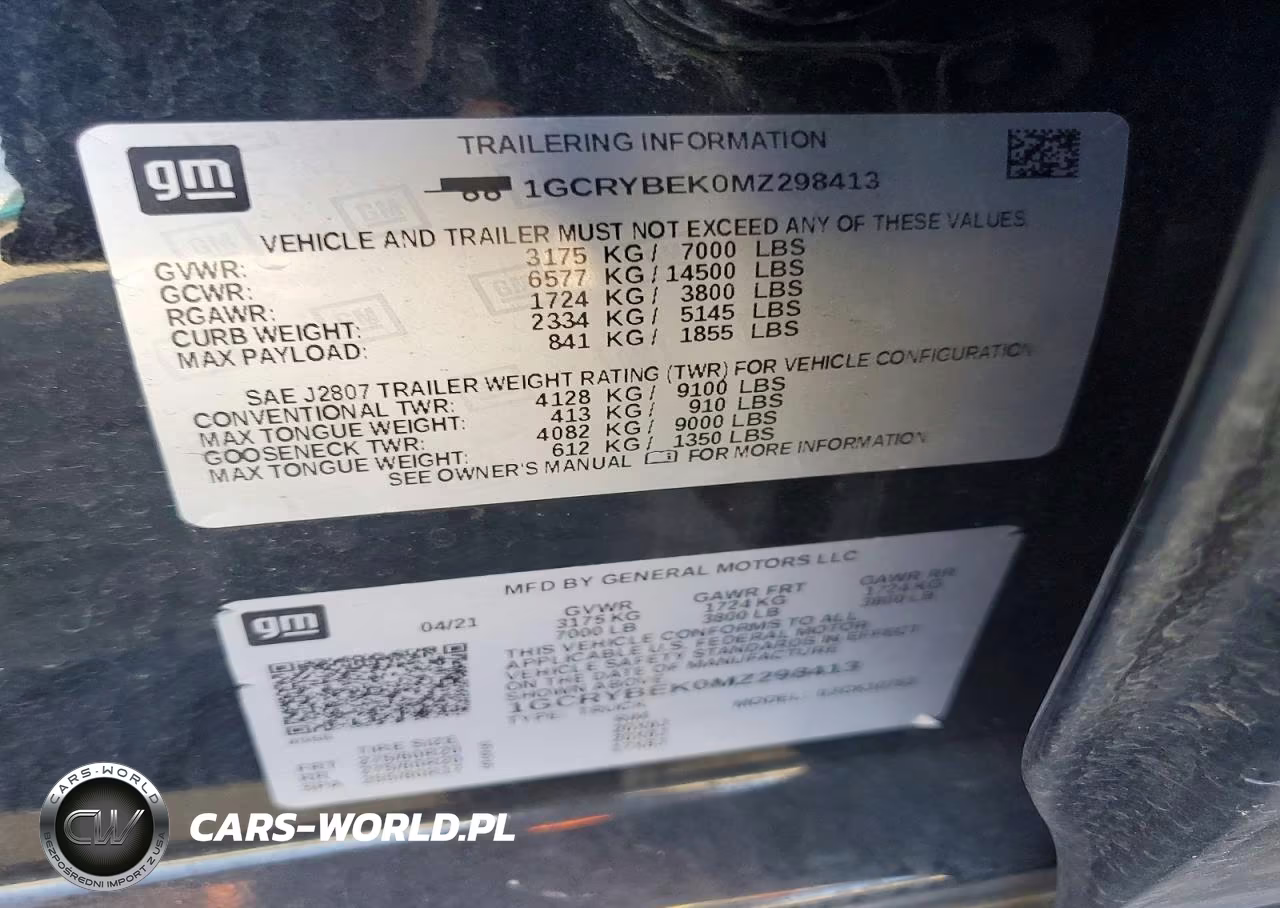 2021 Chevrolet Silverado K1500 Custom VIN:1GCRYBEK0MZ298413 - 12