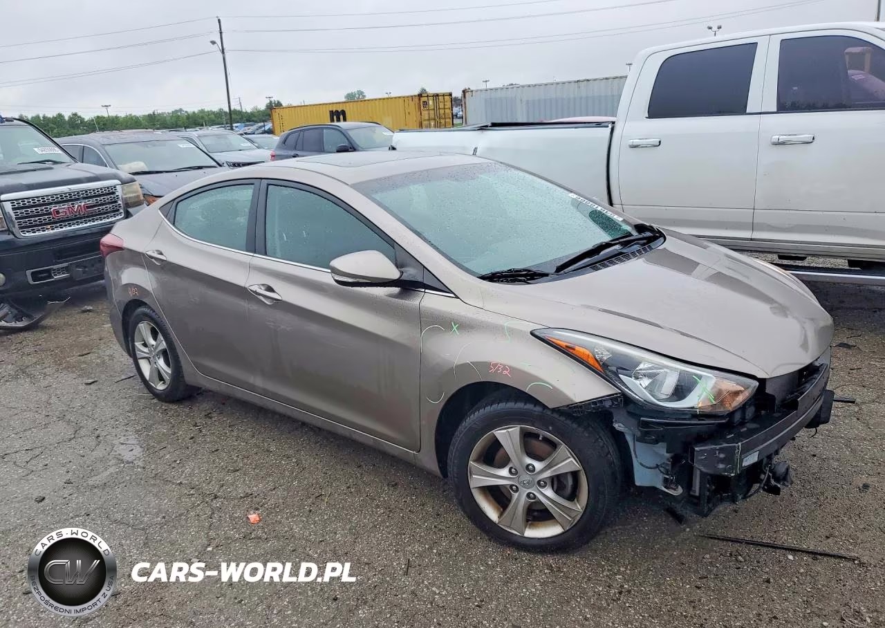 2016 Hyundai Elantra Value Edition VIN:5NPDH4AE7GH779972 - 4
