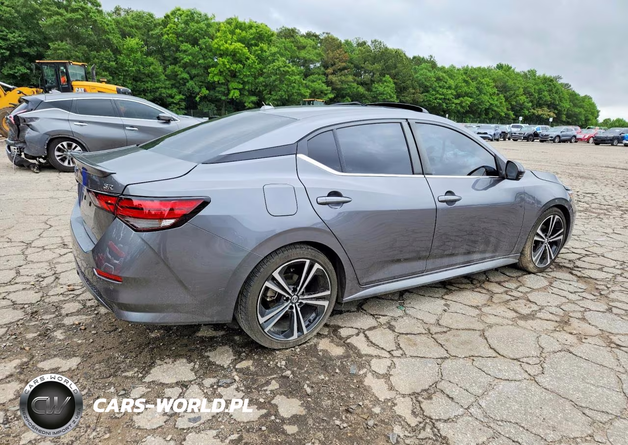 2021 Nissan Sentra Sr VIN:3N1AB8DV3MY209380 - 3