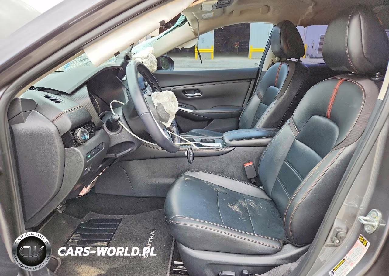 2021 Nissan Sentra Sr VIN:3N1AB8DV3MY209380 - 7