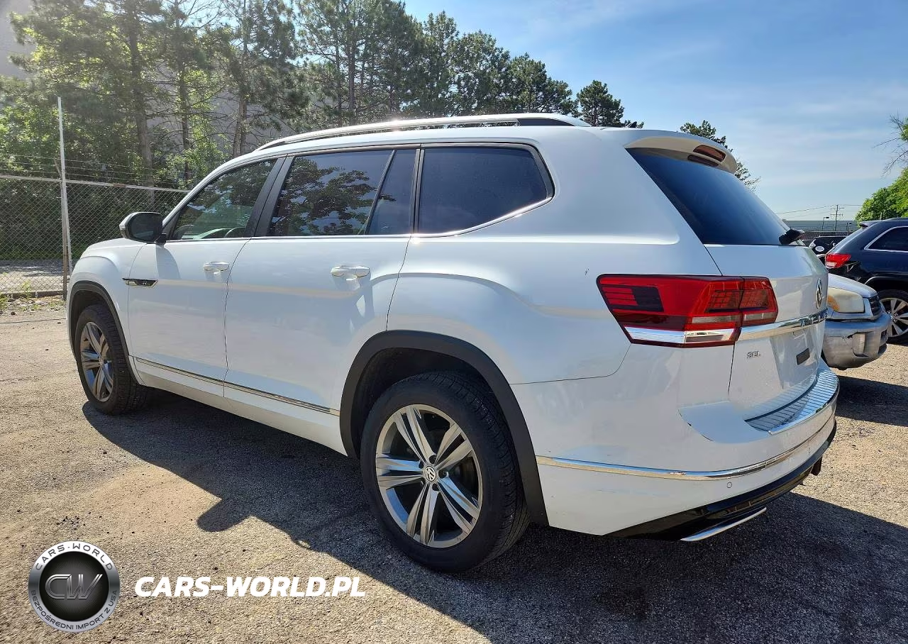 2019 Volkswagen Atlas Sel VIN:1V2SR2CA7KC596304 - 2