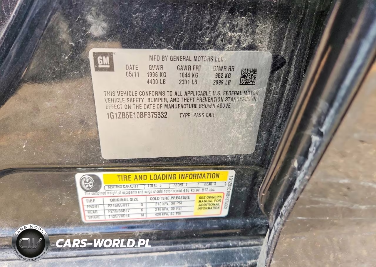 2011 Chevrolet Malibu Ls VIN:1G1ZB5E10BF375332 - 12