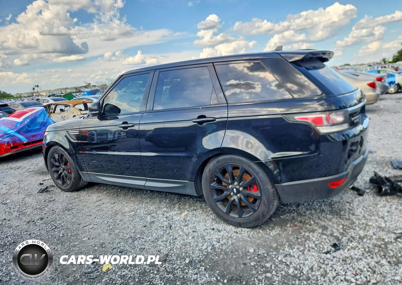 2016 Land Rover Range Rover Sport Sc VIN:SALWR2EFXGA580038 - 2