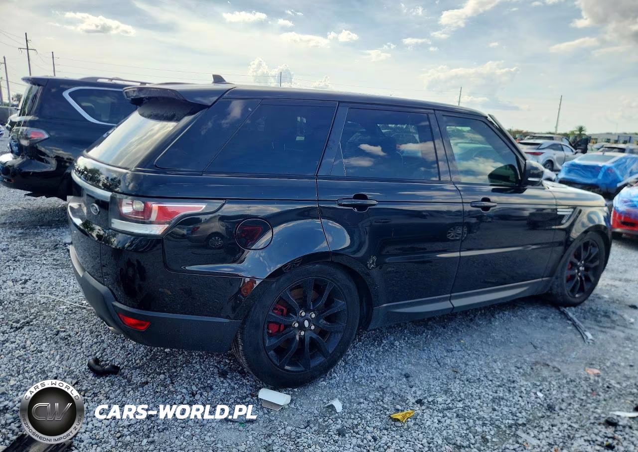 2016 Land Rover Range Rover Sport Sc VIN:SALWR2EFXGA580038 - 3