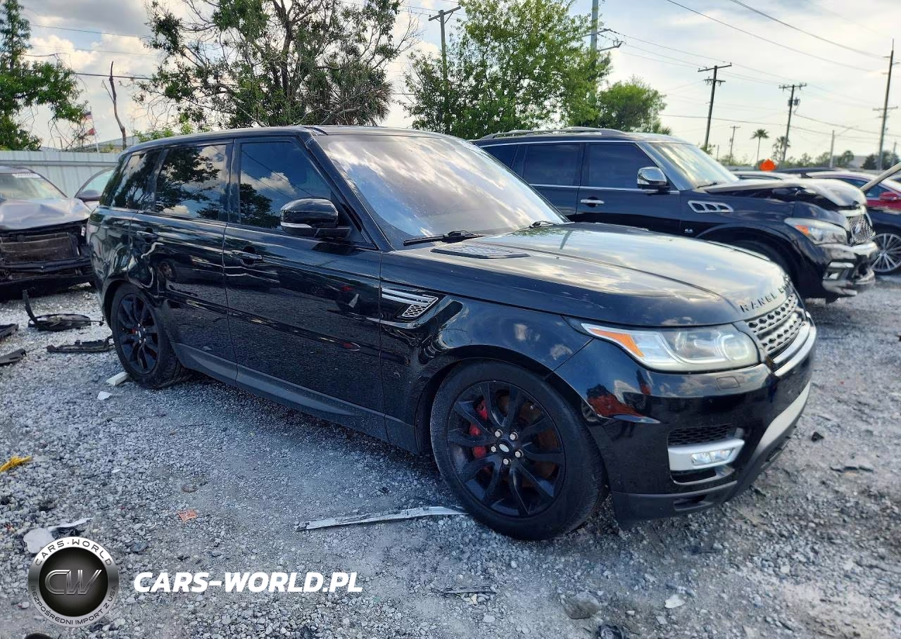2016 Land Rover Range Rover Sport Sc VIN:SALWR2EFXGA580038 - 4