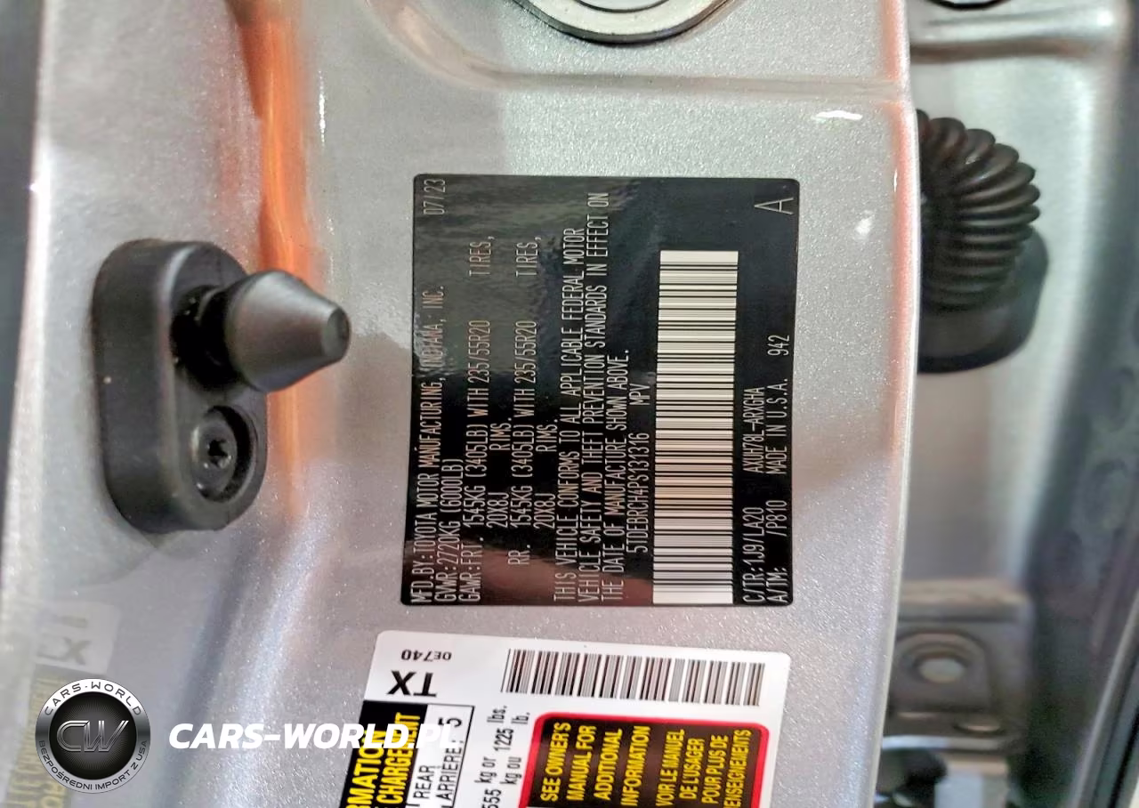 2023 Toyota Highlander Hybrid Platinum VIN:5TDEBRCH4PS131316 - 14