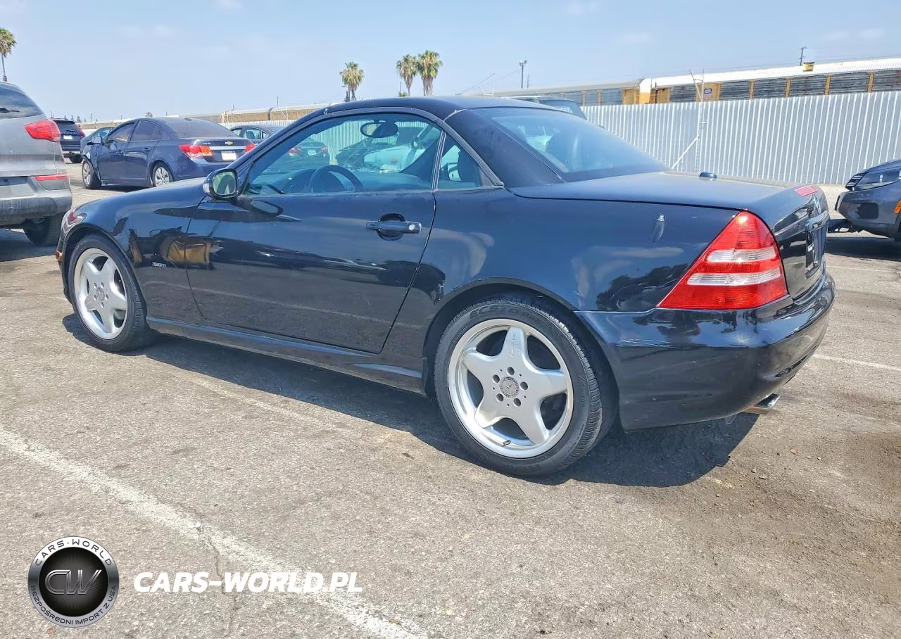 2001 Mercedes-Benz Slk 320 VIN:WDBKK65F51F227765 - 2